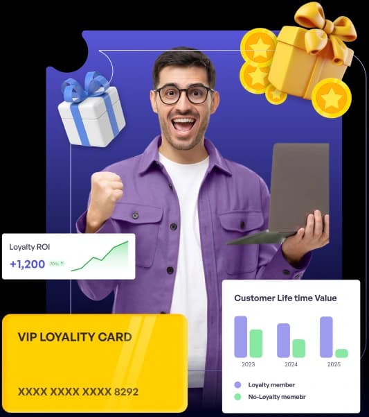 Business woman with laptop